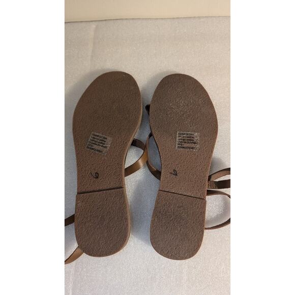 Madewell Boardwalk Ankle Strap Sandals Womens Size 8 Brown NWOB89 - Picture 5 of 5